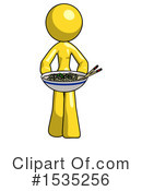 Yellow Design Mascot Clipart #1535256 by Leo Blanchette