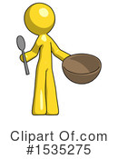 Yellow Design Mascot Clipart #1535275 by Leo Blanchette