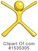Yellow Design Mascot Clipart #1535305 by Leo Blanchette