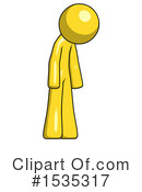 Yellow Design Mascot Clipart #1535317 by Leo Blanchette