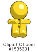 Yellow Design Mascot Clipart #1535331 by Leo Blanchette