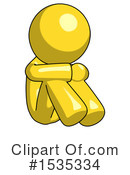 Yellow Design Mascot Clipart #1535334 by Leo Blanchette