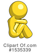 Yellow Design Mascot Clipart #1535339 by Leo Blanchette