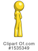 Yellow Design Mascot Clipart #1535349 by Leo Blanchette