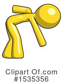 Yellow Design Mascot Clipart #1535356 by Leo Blanchette