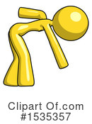 Yellow Design Mascot Clipart #1535357 by Leo Blanchette