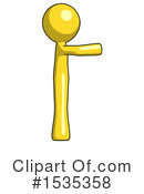 Yellow Design Mascot Clipart #1535358 by Leo Blanchette