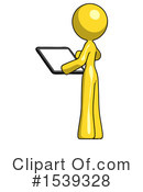 Yellow Design Mascot Clipart #1539328 by Leo Blanchette