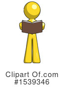 Yellow Design Mascot Clipart #1539346 by Leo Blanchette