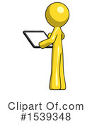 Yellow Design Mascot Clipart #1539348 by Leo Blanchette