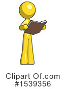 Yellow Design Mascot Clipart #1539356 by Leo Blanchette