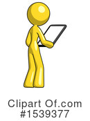 Yellow Design Mascot Clipart #1539377 by Leo Blanchette