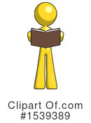 Yellow Design Mascot Clipart #1539389 by Leo Blanchette