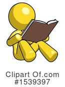 Yellow Design Mascot Clipart #1539397 by Leo Blanchette
