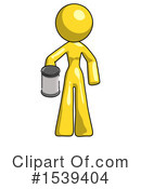 Yellow Design Mascot Clipart #1539404 by Leo Blanchette