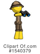 Yellow  Design Mascot Clipart #1540379 by Leo Blanchette