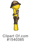 Yellow  Design Mascot Clipart #1540385 by Leo Blanchette