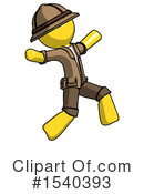 Yellow  Design Mascot Clipart #1540393 by Leo Blanchette