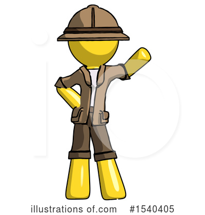 Royalty-Free (RF) Yellow  Design Mascot Clipart Illustration by Leo Blanchette - Stock Sample #1540405