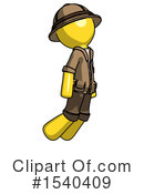 Yellow  Design Mascot Clipart #1540409 by Leo Blanchette