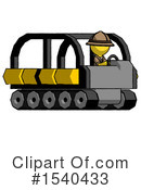 Yellow  Design Mascot Clipart #1540433 by Leo Blanchette