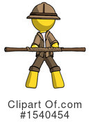 Yellow  Design Mascot Clipart #1540454 by Leo Blanchette