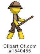 Yellow  Design Mascot Clipart #1540455 by Leo Blanchette