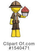 Yellow  Design Mascot Clipart #1540471 by Leo Blanchette