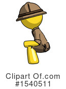 Yellow  Design Mascot Clipart #1540511 by Leo Blanchette