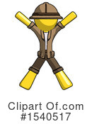 Yellow  Design Mascot Clipart #1540517 by Leo Blanchette