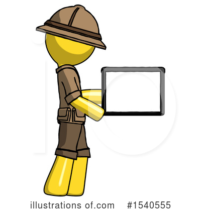 Royalty-Free (RF) Yellow  Design Mascot Clipart Illustration by Leo Blanchette - Stock Sample #1540555