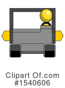 Yellow  Design Mascot Clipart #1540606 by Leo Blanchette