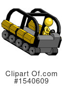 Yellow  Design Mascot Clipart #1540609 by Leo Blanchette