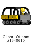 Yellow  Design Mascot Clipart #1540610 by Leo Blanchette