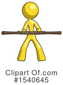 Yellow  Design Mascot Clipart #1540645 by Leo Blanchette