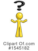 Yellow Design Mascot Clipart #1545182 by Leo Blanchette