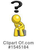 Yellow Design Mascot Clipart #1545184 by Leo Blanchette