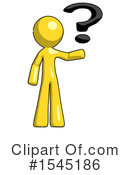 Yellow Design Mascot Clipart #1545186 by Leo Blanchette