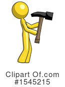 Yellow Design Mascot Clipart #1545215 by Leo Blanchette