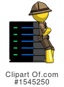 Yellow Design Mascot Clipart #1545250 by Leo Blanchette