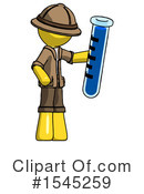 Yellow Design Mascot Clipart #1545259 by Leo Blanchette