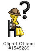 Yellow Design Mascot Clipart #1545289 by Leo Blanchette