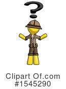 Yellow Design Mascot Clipart #1545290 by Leo Blanchette