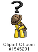Yellow Design Mascot Clipart #1545291 by Leo Blanchette