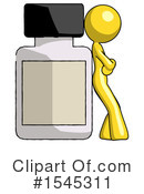 Yellow Design Mascot Clipart #1545311 by Leo Blanchette