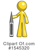 Yellow Design Mascot Clipart #1545320 by Leo Blanchette