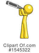 Yellow Design Mascot Clipart #1545322 by Leo Blanchette