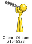 Yellow Design Mascot Clipart #1545323 by Leo Blanchette