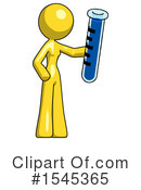 Yellow Design Mascot Clipart #1545365 by Leo Blanchette