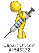 Yellow Design Mascot Clipart #1545372 by Leo Blanchette